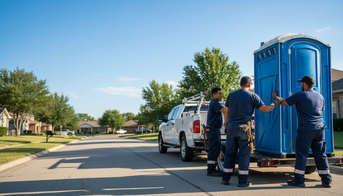 Portable Toilet Rental in Oakwood, IL near me